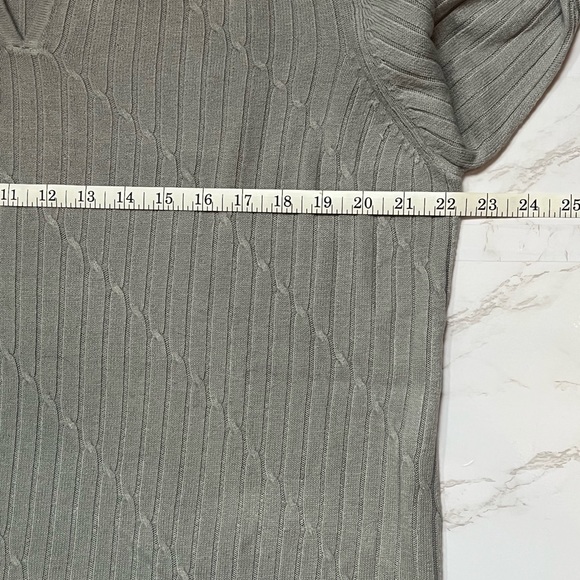 Heathcote women’s long sleeve sweater in gray, size L - Picture 4 of 6